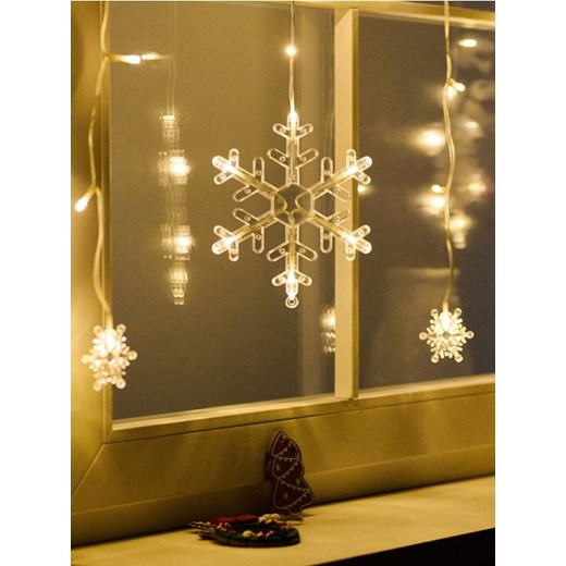 Sinsay - Lampki LED świąteczne - biały - id: 616FS-00X - marki Sinsay - 187246174 Sinsay - Lampki LED świąteczne - biały ze sklepu Sinsay w kategorii Dekoracje bożonarodzeniowe - zdjęcie 187246174