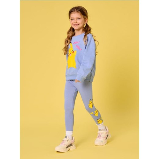 Sinsay - Legginsy Pokémon - niebieski ze sklepu Sinsay w kategorii Spodnie dziewczęce - zdjęcie 187246242