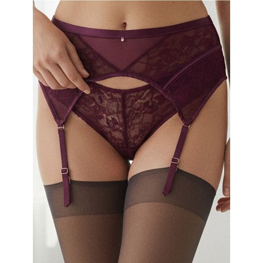 Sinsay - Pas do pończoch - fioletowy - id: 886EO-49X - marki Sinsay - 187246243 Sinsay - Pas do pończoch - fioletowy ze sklepu Sinsay w kategorii Akcesoria do bielizny - zdjęcie 187246243
