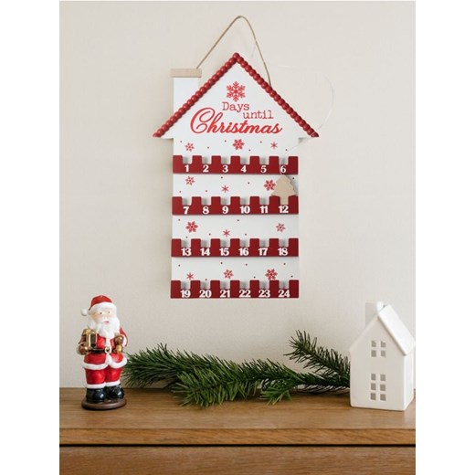 Sinsay - Kalendarz adwentowy z motywem domu - wielobarwny Sinsay One Size Sinsay