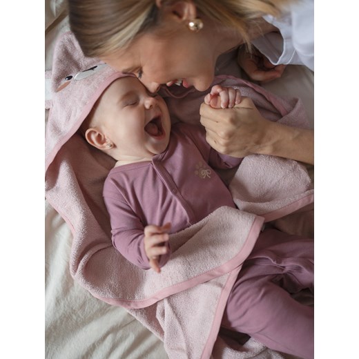 Reserved - Bawełniany pajacyk 2 pack - jasnofioletowy ze sklepu Reserved w kategorii Komplety niemowlęce - zdjęcie 187246740