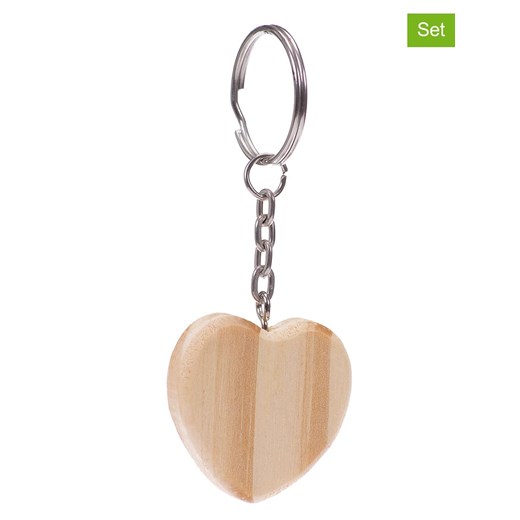 SUNNYSUE Breloki (24 szt.) do kluczy w kolorze jasnobrązowym ze sklepu Limango Polska w kategorii Zabawki - zdjęcie 187247273