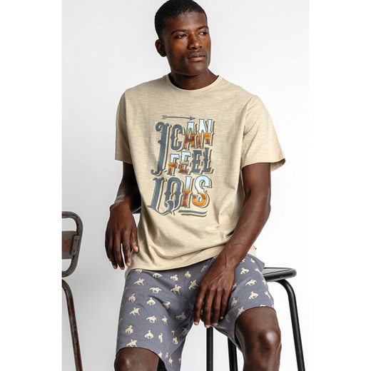 admas Piżama w kolorze beżowo-szarym ze sklepu Limango Polska w kategorii Piżamy męskie - zdjęcie 187247530