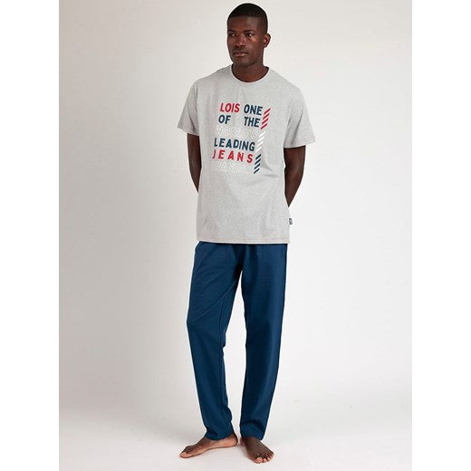 admas Piżama w kolorze szaro-granatowym ze sklepu Limango Polska w kategorii Piżamy męskie - zdjęcie 187247532