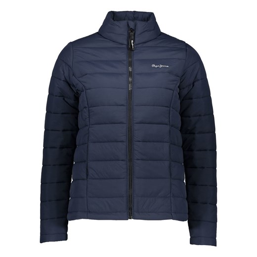 Pepe Jeans Kurtka pikowana w kolorze granatowym ze sklepu Limango Polska w kategorii Kurtki damskie - zdjęcie 187247650