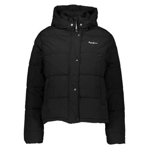 Pepe Jeans Kurtka zimowa w kolorze czarnym ze sklepu Limango Polska w kategorii Kurtki damskie - zdjęcie 187247654