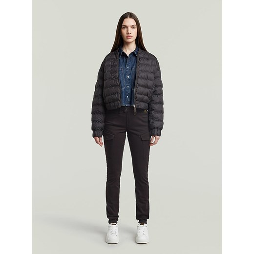 G-Star Kurtka pikowana w kolorze czarnym ze sklepu Limango Polska w kategorii Kurtki damskie - zdjęcie 187247820