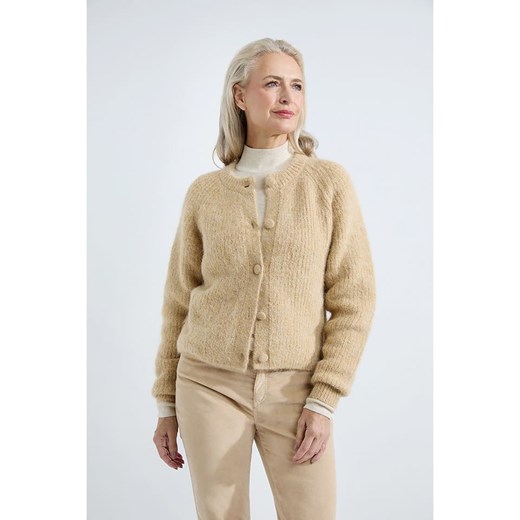 Josephine &amp; Co Kardigan &quot;Abigail&quot; w kolorze beżowym Josephine & Co XL okazyjna cena Limango Polska