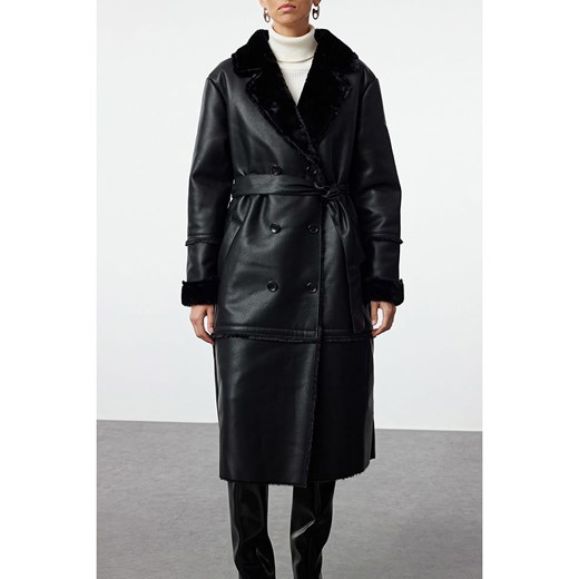 trendyol Płaszcz w kolorze czarnym Trendyol 42 wyprzedaż Limango Polska