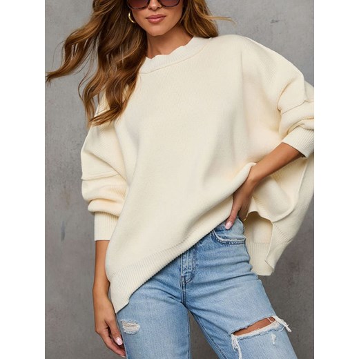 LA Angels Sweter w kolorze kremowym La Angels XL wyprzedaż Limango Polska