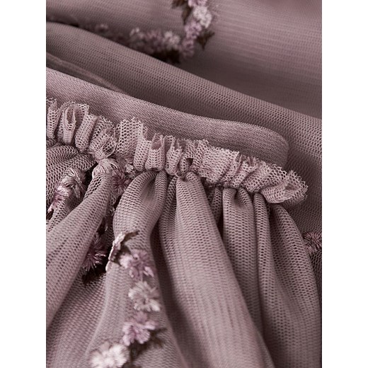 name it Spódnica &quot;Olaja&quot; w kolorze szaroróżowym Name It 98 okazja Limango Polska
