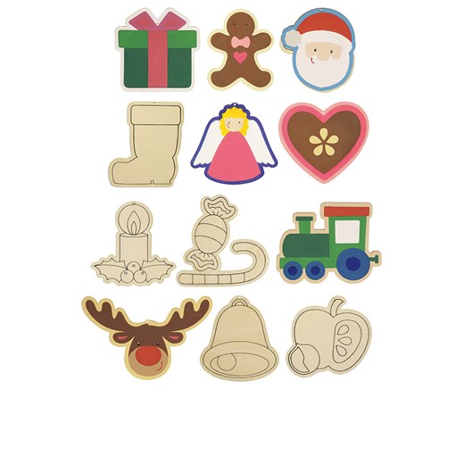 SUNNYSUE Zawieszki dekoracyjne (12 szt.) "Santa & Co." w kolorze Sunnysue onesize wyprzedaż Limango Polska