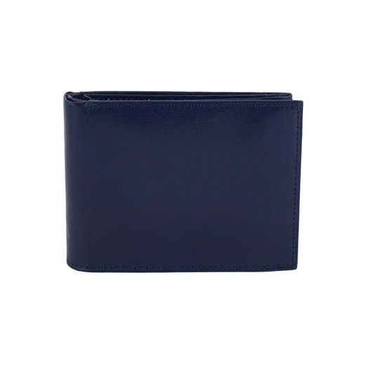 Portfel skórzany męski - Barberini's - Granatowy ze sklepu Barberinis w kategorii Portfele męskie - zdjęcie 187250223