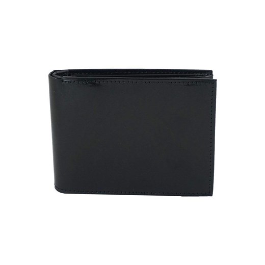 Portfel skórzany męski - Barberini's - Czarny - id: 4356n - marki Barberini's - 187250430 Portfel skórzany męski - Barberini's - Czarny ze sklepu butyolivier w kategorii Portfele męskie - zdjęcie 187250430