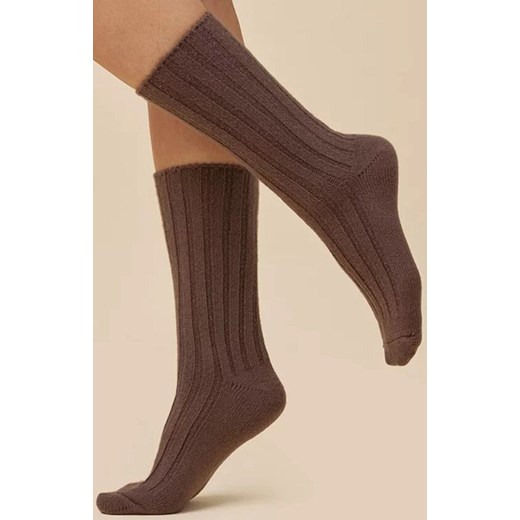Wełniane skarpetki damskie kakao SW069, Kolor kakao, Rozmiar 35-38, Gabriella - id: 219651 - marki Gabriella - 187250911 Wełniane skarpetki damskie kakao SW069, Kolor kakao, Rozmiar 35-38, Gabriella ze sklepu Primodo w kategorii Skarpetki damskie - zdjęcie 187250911