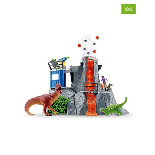 Schleich 60-częściowy zestaw "Volcano Expedition Base" - 5+ - id: 15367659 - marki Schleich - 187250950 Schleich 60-częściowy zestaw "Volcano Expedition Base" - 5+ ze sklepu Limango Polska w kategorii Zabawki - zdjęcie 187250950