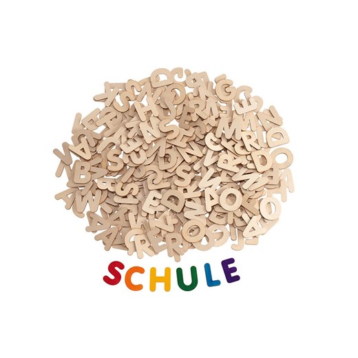 SUNNYSUE 300-częściowy zestaw drewnianych literek - 3+ - id: 17232780 - marki Sunnysue - 187251041 SUNNYSUE 300-częściowy zestaw drewnianych literek - 3+ ze sklepu Limango Polska w kategorii Zabawki - zdjęcie 187251041