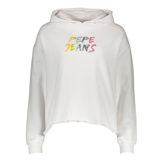 Pepe Jeans Bluza w kolorze białym Pepe Jeans S wyprzedaż Limango Polska