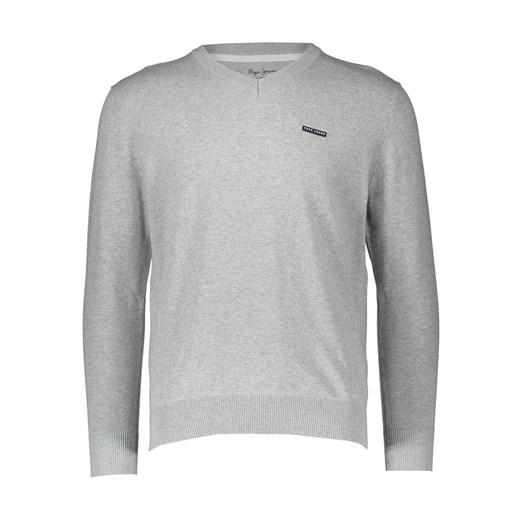 Pepe Jeans Sweter w kolorze szarym ze sklepu Limango Polska w kategorii Swetry męskie - zdjęcie 187251302