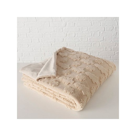 Boltze Koc &quot;Naina&quot; w kolorze beżowym - 200 x 150 cm ze sklepu Limango Polska w kategorii Tekstylia - zdjęcie 187251531