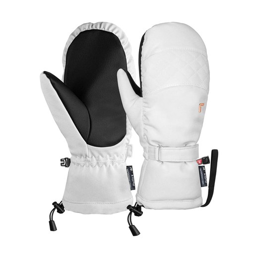 Reusch Rękawiczki funkcyjne &quot;Chloe&quot; w kolorze białym ze sklepu Limango Polska w kategorii Rękawiczki dziecięce - zdjęcie 187252001