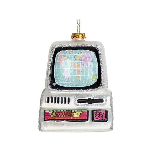 Kersten Ozdoba choinkowa "Retro Computer" w kolorze srebrnym - wys. 11 cm - id: 17896637 - marki Kersten - 187252361 Kersten Ozdoba choinkowa "Retro Computer" w kolorze srebrnym - wys. 11 cm ze sklepu Limango Polska w kategorii Dekoracje bożonarodzeniowe - zdjęcie 187252361