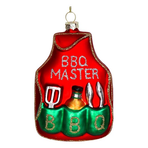 Kersten Ozdoba choinkowa "Barbecue Apron" w kolorze czerwonym - wys. 11 cm - id: 17896674 - marki Kersten - 187252380 Kersten Ozdoba choinkowa "Barbecue Apron" w kolorze czerwonym - wys. 11 cm ze sklepu Limango Polska w kategorii Dekoracje bożonarodzeniowe - zdjęcie 187252380