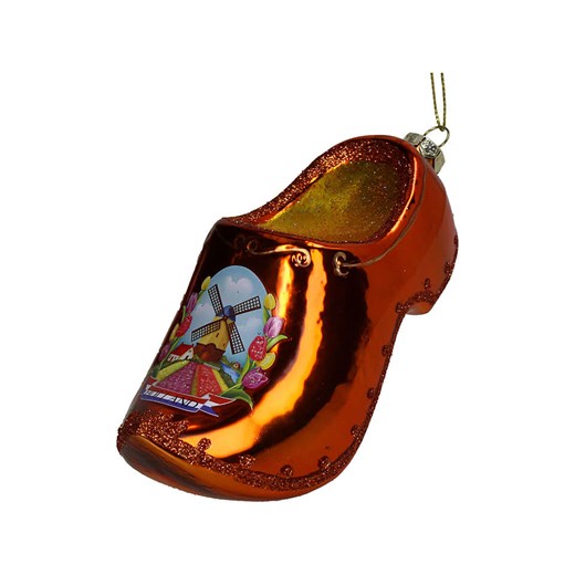 Kersten Ozdoba choinkowa "Wooden Shoe" w kolorze pomarańczowym - wys. 12 cm - id: 17896697 - marki Kersten - 187252410 Kersten Ozdoba choinkowa "Wooden Shoe" w kolorze pomarańczowym - wys. 12 cm ze sklepu Limango Polska w kategorii Dekoracje bożonarodzeniowe - zdjęcie 187252410