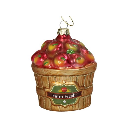 Kersten Ozdoba choinkowa "Apple Crate" w kolorze złoto-czerwonym - wys. 9,5 cm - id: 17896707 - marki Kersten - 187252434 Kersten Ozdoba choinkowa "Apple Crate" w kolorze złoto-czerwonym - wys. 9,5 cm ze sklepu Limango Polska w kategorii Dekoracje bożonarodzeniowe - zdjęcie 187252434