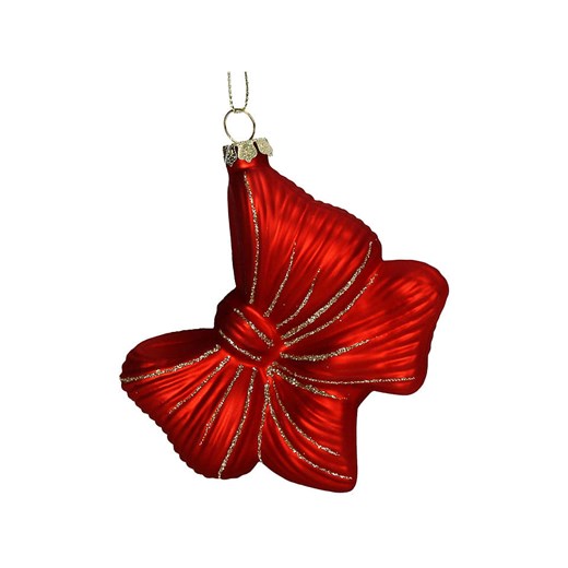 Kersten Ozdoba choinkowa "Bow Glass" w kolorze czerwonym - wys. 8,5 cm - id: 17896734 - marki Kersten - 187252480 Kersten Ozdoba choinkowa "Bow Glass" w kolorze czerwonym - wys. 8,5 cm ze sklepu Limango Polska w kategorii Dekoracje bożonarodzeniowe - zdjęcie 187252480