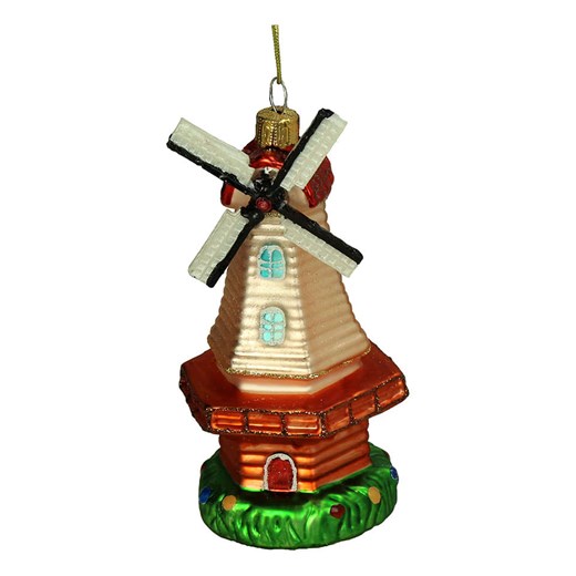 Kersten Ozdoba choinkowa "Windmill" ze wzorem - wys. 12,8 cm - id: 17896753 - marki Kersten - 187252512 Kersten Ozdoba choinkowa "Windmill" ze wzorem - wys. 12,8 cm ze sklepu Limango Polska w kategorii Dekoracje bożonarodzeniowe - zdjęcie 187252512