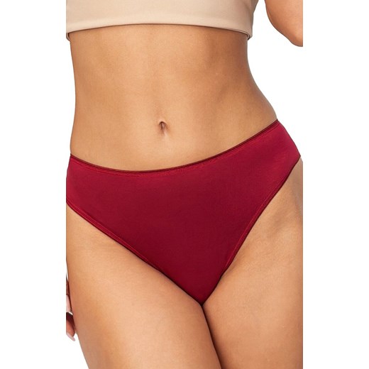 Donna figi damskie z koronkowym tyłem bordowe 233, Kolor bordowy, Rozmiar S, Donna ze sklepu Intymna w kategorii Majtki damskie - zdjęcie 187253632