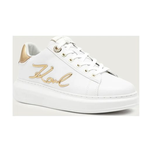 Karl Lagerfeld Skórzane sneakersy Kapri Signia ze sklepu Gomez Fashion Store w kategorii Buty sportowe damskie - zdjęcie 187253921