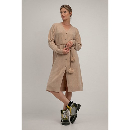 Josephine & Co Wełniana sukienka w kolorze beżowym - id: 16543539 - marki Josephine & Co - 187255630 Josephine & Co Wełniana sukienka w kolorze beżowym ze sklepu Limango Polska w kategorii Sukienki - zdjęcie 187255630