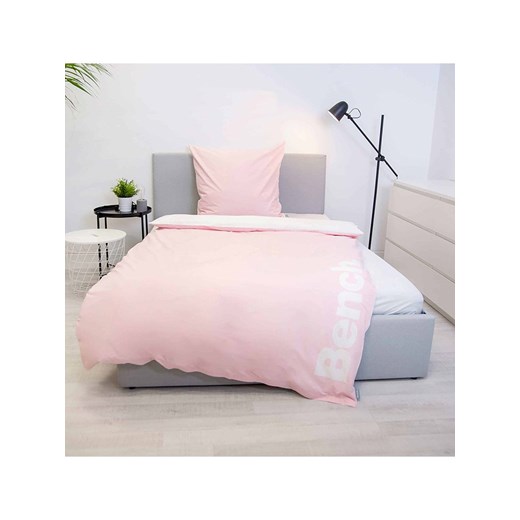 Bench Komplet pościeli w kolorze jasnoróżowo-białym - id: 17797222 - marki Bench - 187255804 Bench Komplet pościeli w kolorze jasnoróżowo-białym ze sklepu Limango Polska w kategorii Pościele - zdjęcie 187255804