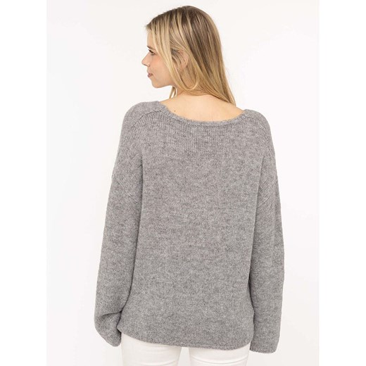 Zwillingsherz Sweter w kolorze szarym Zwillingsherz M okazja Limango Polska