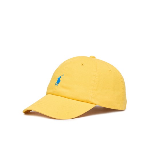 Polo Ralph Lauren Czapka z daszkiem 211912843005 Żółty ze sklepu MODIVO w kategorii Czapki z daszkiem damskie - zdjęcie 187256723