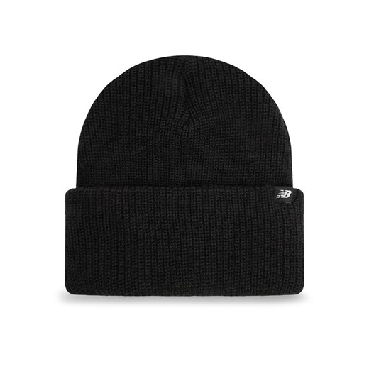 New Balance Czapka LAH43010BK Czarny ze sklepu MODIVO w kategorii Czapki zimowe damskie - zdjęcie 187256744