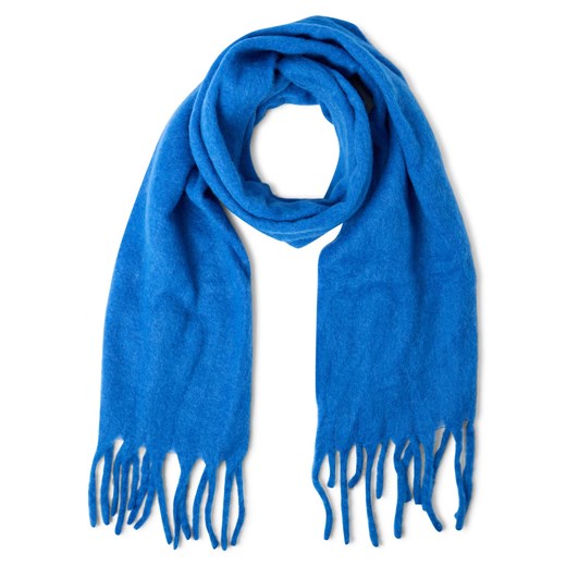 american vintage Szalik damski Kobiety niebieski marmurkowy ze sklepu vangraaf w kategorii Szaliki i chusty damskie - zdjęcie 187257500