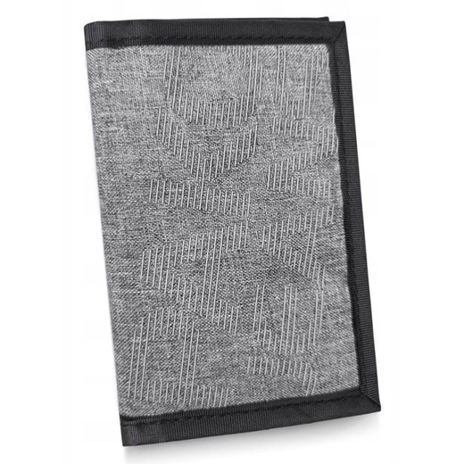 Sportowy, Miękki Portfel z Materiału - Pako Jeans - Popielaty PTPJNSPARCphilipPP ze sklepu JegoSzafa.pl w kategorii Portfele męskie - zdjęcie 187257532