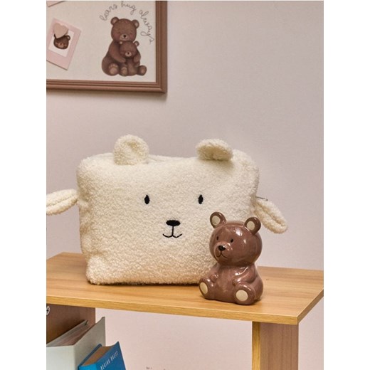 Sinsay - Zamykane pudełko dla dzieci - kremowy - id: 471CK-01X - marki Sinsay - 187259113 Sinsay - Zamykane pudełko dla dzieci - kremowy ze sklepu Sinsay w kategorii Kosze i pudełka na zabawki - zdjęcie 187259113