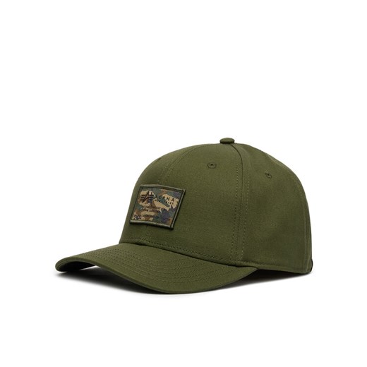 Czapka z daszkiem Alpha Industries Crew Camo 156903 Zielony ze sklepu eobuwie.pl w kategorii Czapki z daszkiem męskie - zdjęcie 187259342