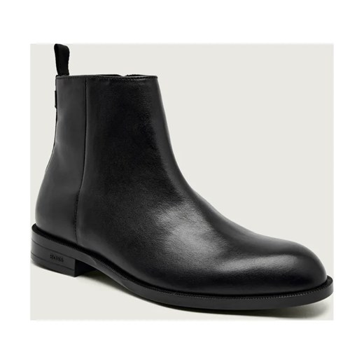 BOSS BLACK Skórzane sztyblety Tayil_Bootz_buWP ze sklepu Gomez Fashion Store w kategorii Buty zimowe męskie - zdjęcie 187260663