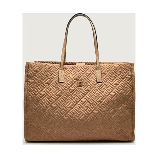 Tommy Hilfiger Shopperka CITY | z dodatkiem skóry - id: TH261W000041ZB5 - marki Tommy Hilfiger - 187260684 Tommy Hilfiger Shopperka CITY | z dodatkiem skóry ze sklepu Gomez Fashion Store w kategorii Torby Shopper bag - zdjęcie 187260684