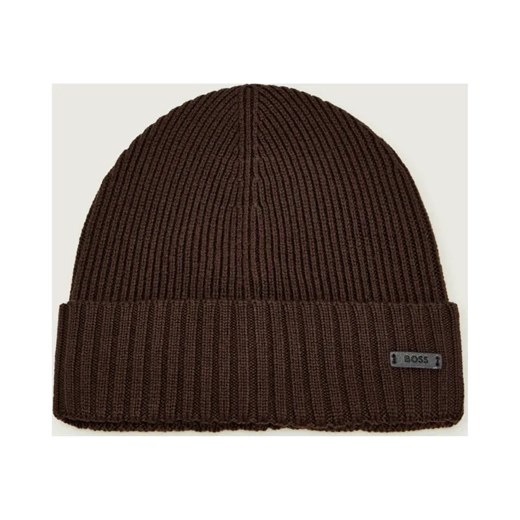 BOSS BLACK Wełniana czapka Fati OS Gomez Fashion Store