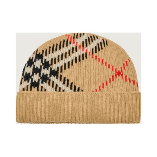 Burberry Kaszmirowa czapka CORE CHECK - id: BE255M000013125 - marki Burberry - 187260733 Burberry Kaszmirowa czapka CORE CHECK ze sklepu Gomez Fashion Store w kategorii Czapki zimowe męskie - zdjęcie 187260733