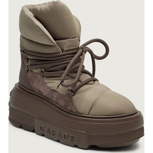 Casadei Śniegowce Nexus | zamsz - id: CD255W000006059 - marki Casadei - 187260770 Casadei Śniegowce Nexus | zamsz ze sklepu Gomez Fashion Store w kategorii Śniegowce damskie - zdjęcie 187260770