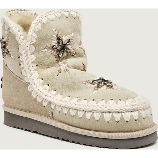 MOU Śniegowce eskimo | zamsz ze sklepu Gomez Fashion Store w kategorii Śniegowce damskie - zdjęcie 187260780