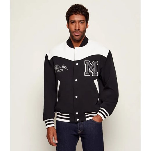 MCM Kurtka bomber München Varsity | Loose fit - id: M1262M000009013 - marki Mcm - 187260813 MCM Kurtka bomber München Varsity | Loose fit ze sklepu Gomez Fashion Store w kategorii Kurtki męskie - zdjęcie 187260813