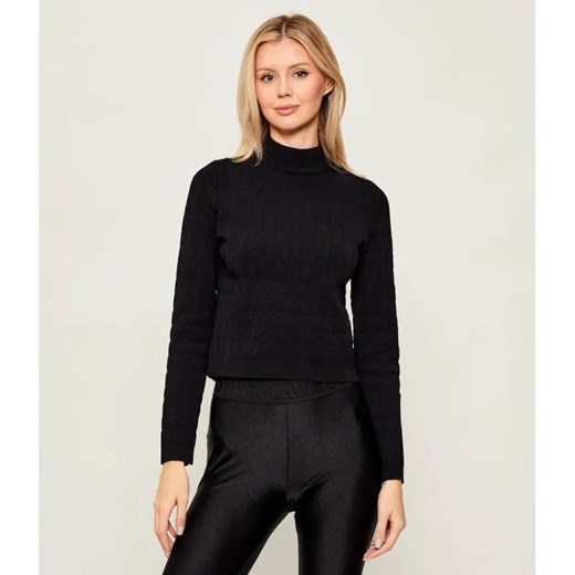 Michael Kors Półgolf | Slim Fit - id: MK255W000114001 - marki Michael Kors - 187260821 Michael Kors Półgolf | Slim Fit ze sklepu Gomez Fashion Store w kategorii Swetry damskie - zdjęcie 187260821